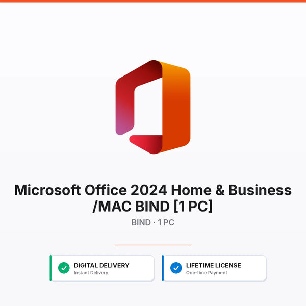 Microsoft Office 2024 Home &amp; Business /MAC BIND [1 PC]