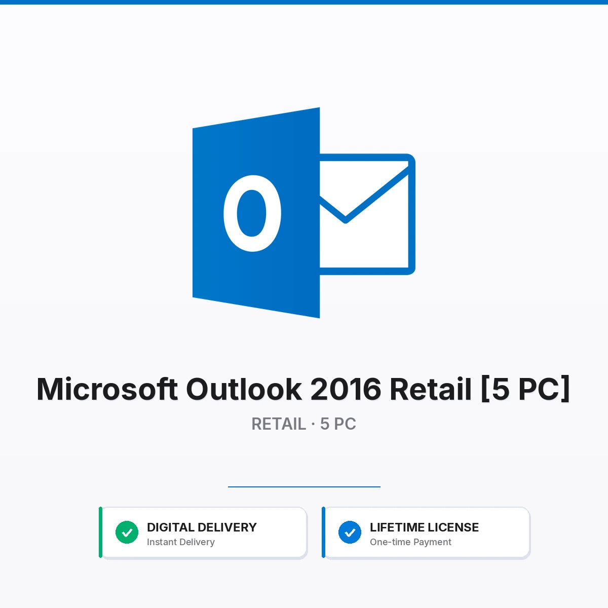 Microsoft Outlook 2016 Retail [5 PC]