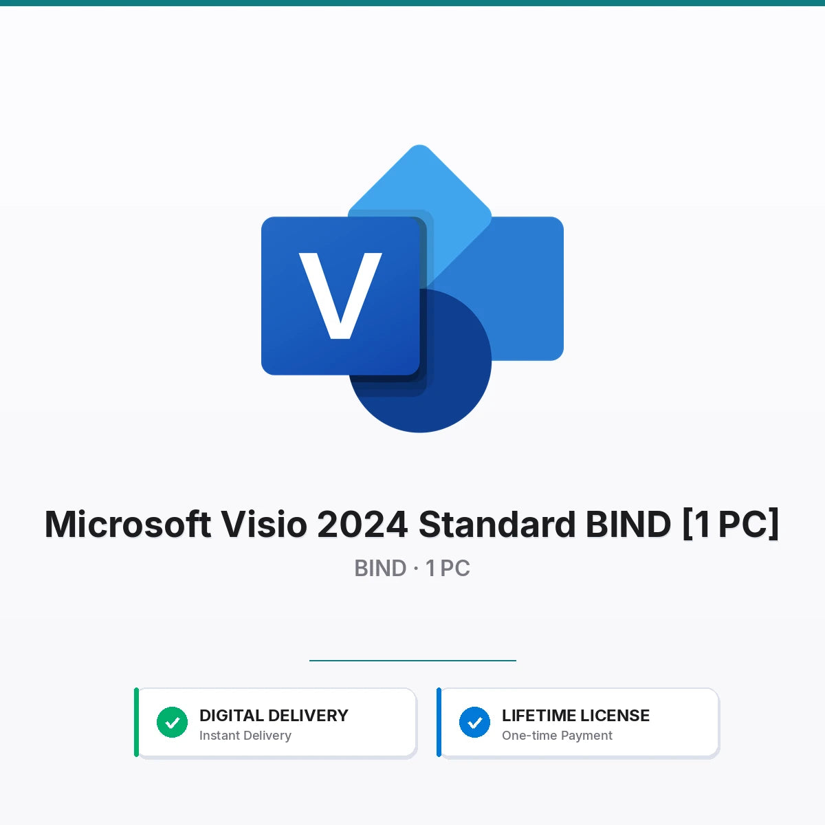 Microsoft Visio 2024 Standard BIND [1 PC]