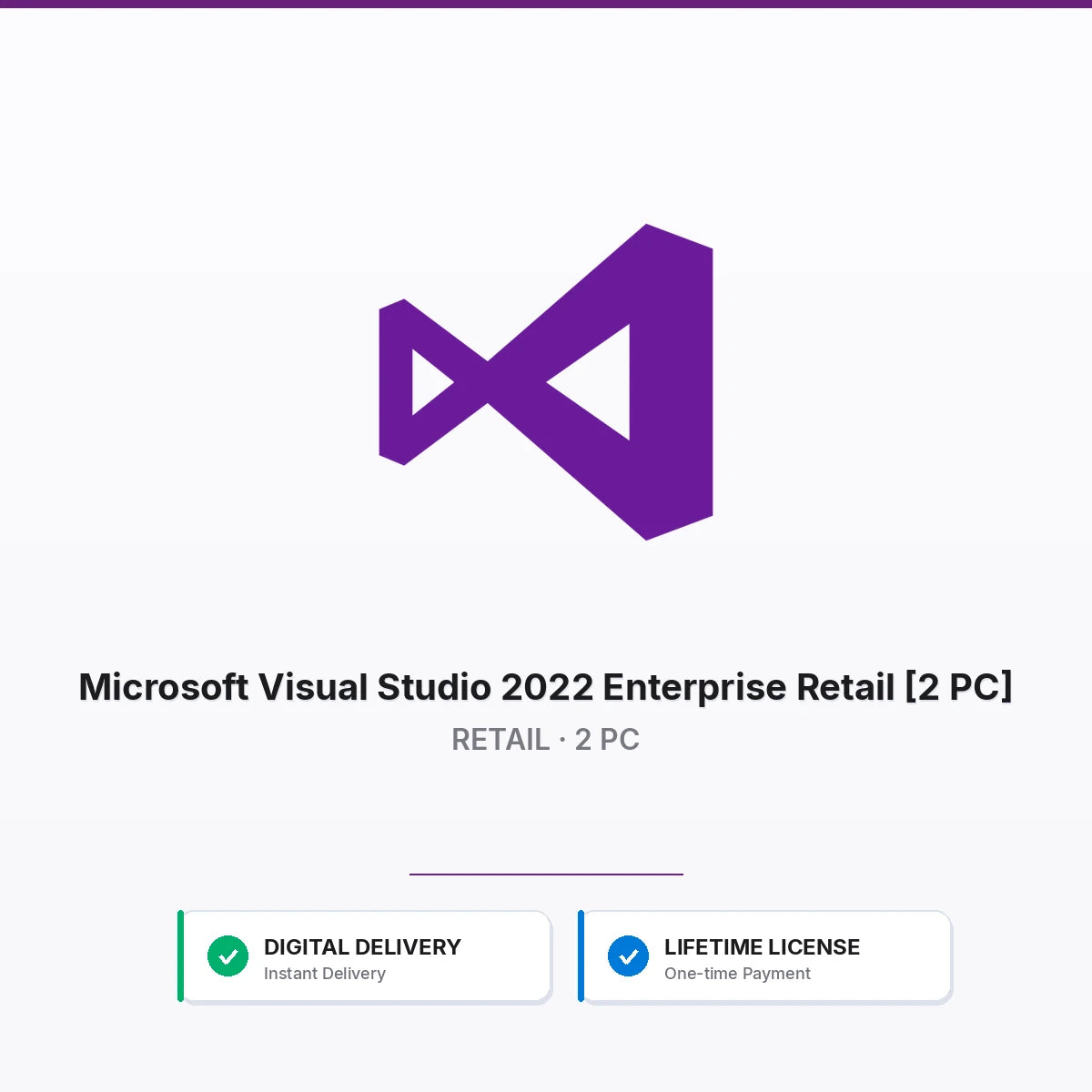 Microsoft Visual Studio 2022 Enterprise Retail [2 PC]