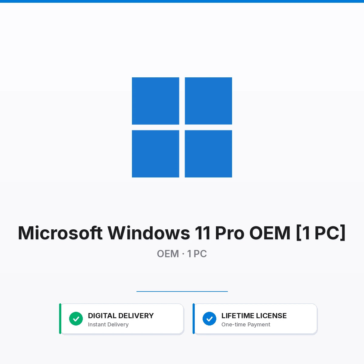 Microsoft Windows 11 Pro OEM [1 PC]