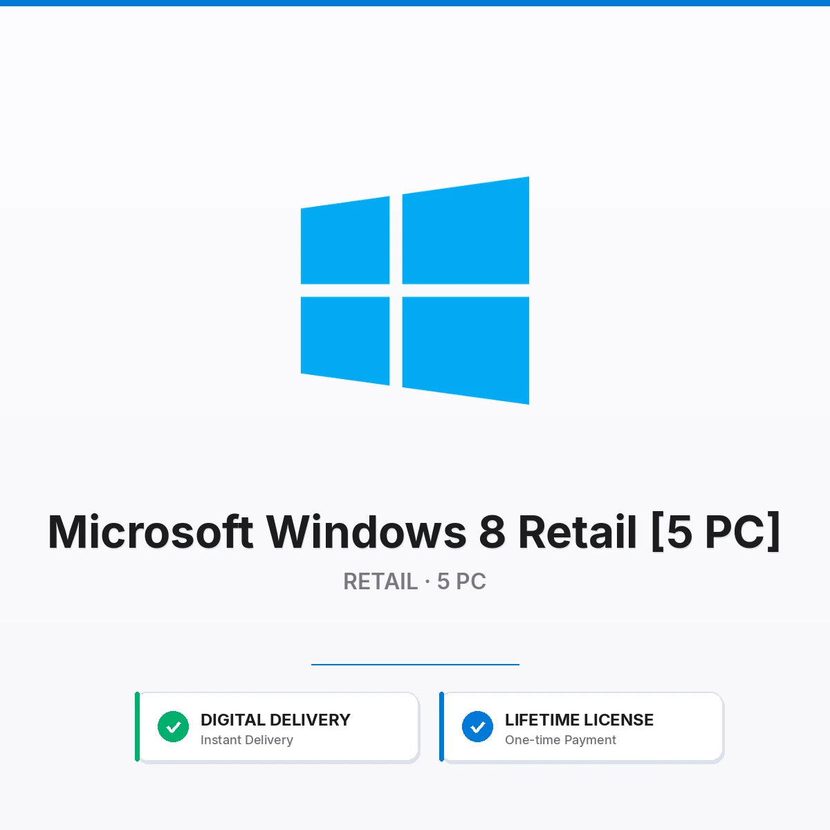 Microsoft Windows 8 Retail [5 PC]