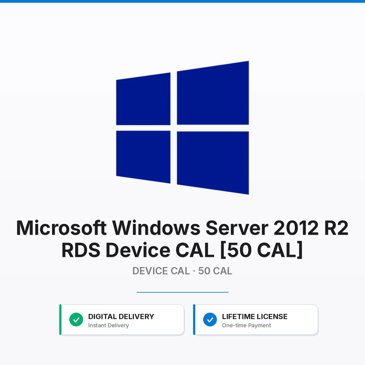 Microsoft Windows Server 2012 R2 RDS Device CAL [50 CAL]