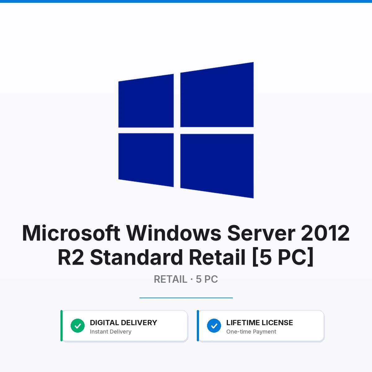 Microsoft Windows Server 2012 R2 Standard Retail [5 PC]