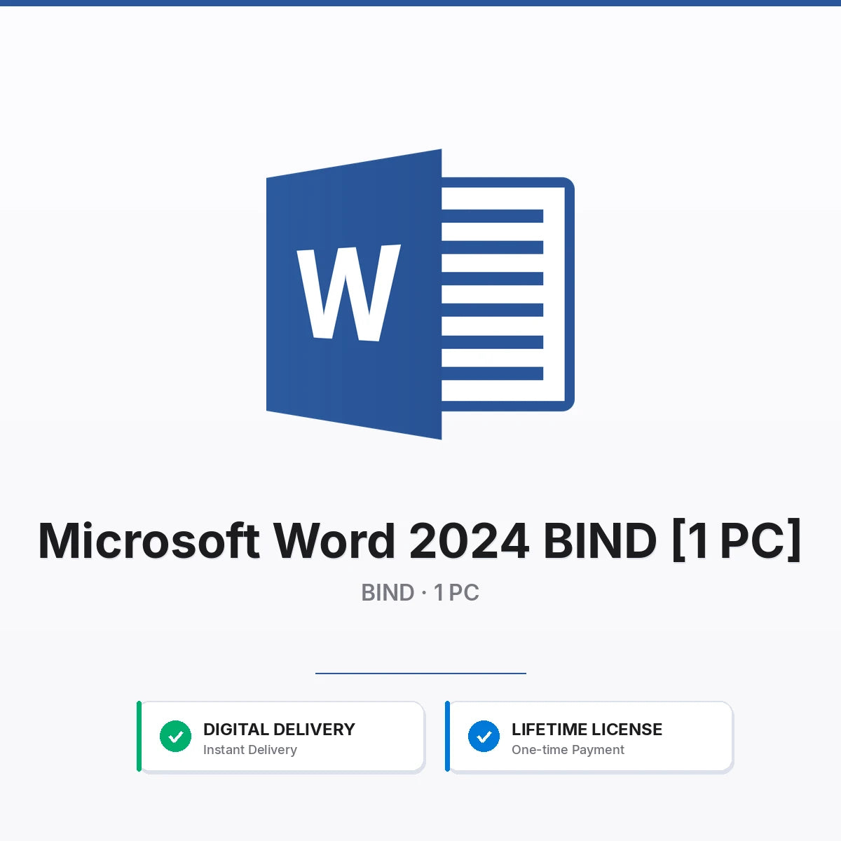Microsoft Word 2024 BIND [1 PC]
